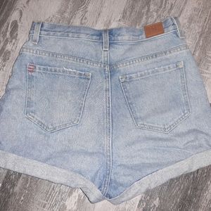 Urban Outfitters BDG High Rise Denim Mom Shorts